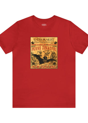 Endless Night Vampire Ball Penny Dreadful - New Orleans 2015 Vintage Tee